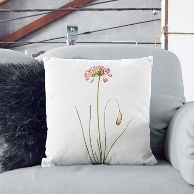 Floral Square Throw Cushion