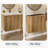 30″ Foldable Bathroom Cabinet With Sink-1262524748