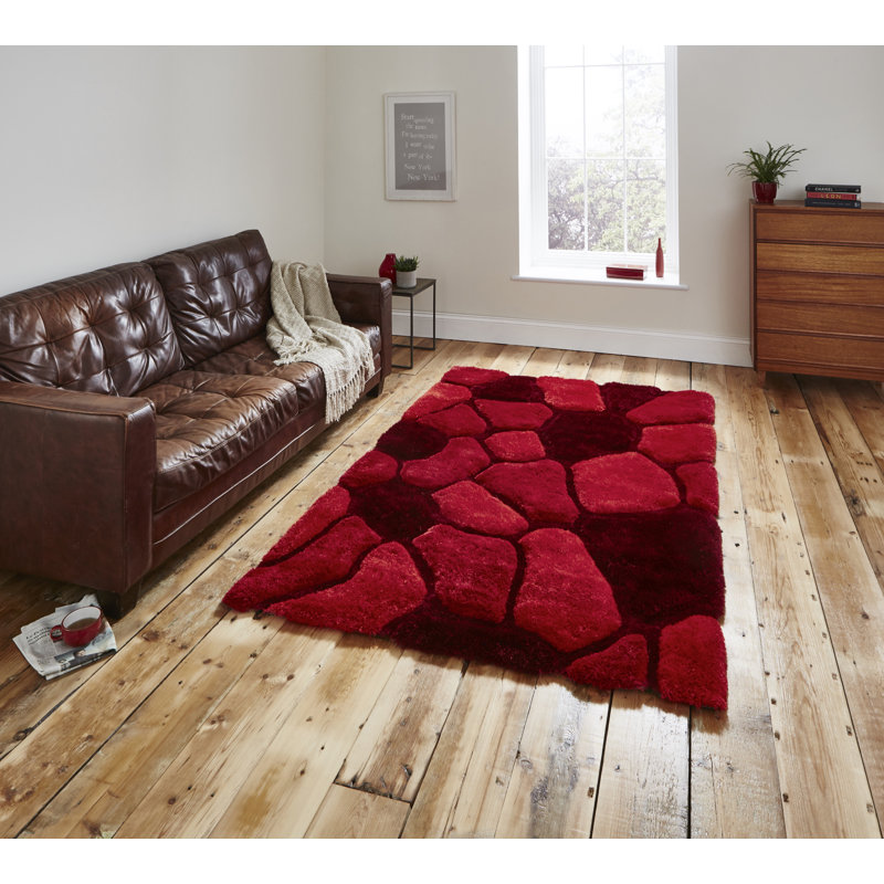Drew Rectangle Abstract Hand Woven Area Rug, Rectangle 150 x 230cm