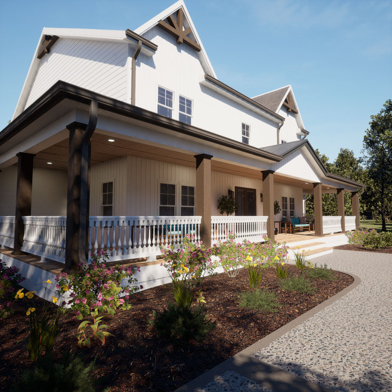 Endurathane 500 Series Calico Baluster, polyuréthane apprêté en usine, H 24 po x l 2,5 po x P 2,5 po