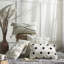 Housse de coussin décoratif touffetée en coton avec fermeture à glissière cachée-118534951
