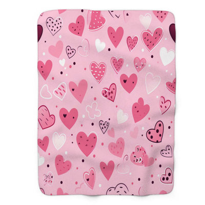 Couverture rose de qualité supérieure 1 pièce