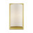 1 Light English Bronze ADA Sconce With Hand Crafted Oatmeal Fabric Shade-249095164
