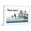 Vancouver Skyline by Molly Rosner - Single Picture Frame Painting-18568058