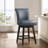 Aoibhne Swivel Upholstered Counter Stool-1263895256
