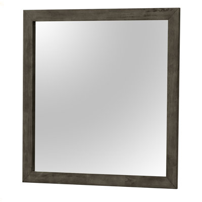 Chic Transitional Gray Wall Mirror