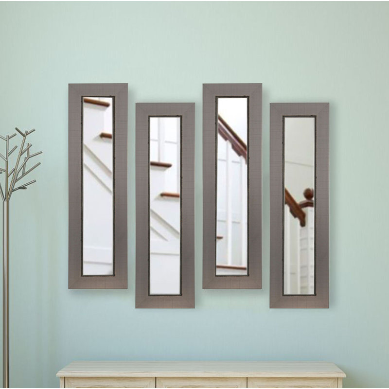 Ensemble de miroirs 4 pièces Pierpont, H 29 po x l 15 po