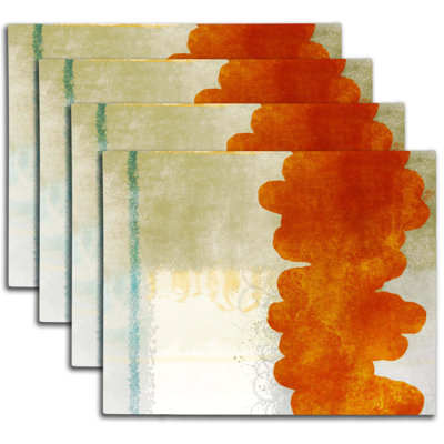 Napperon abstrait en polyester