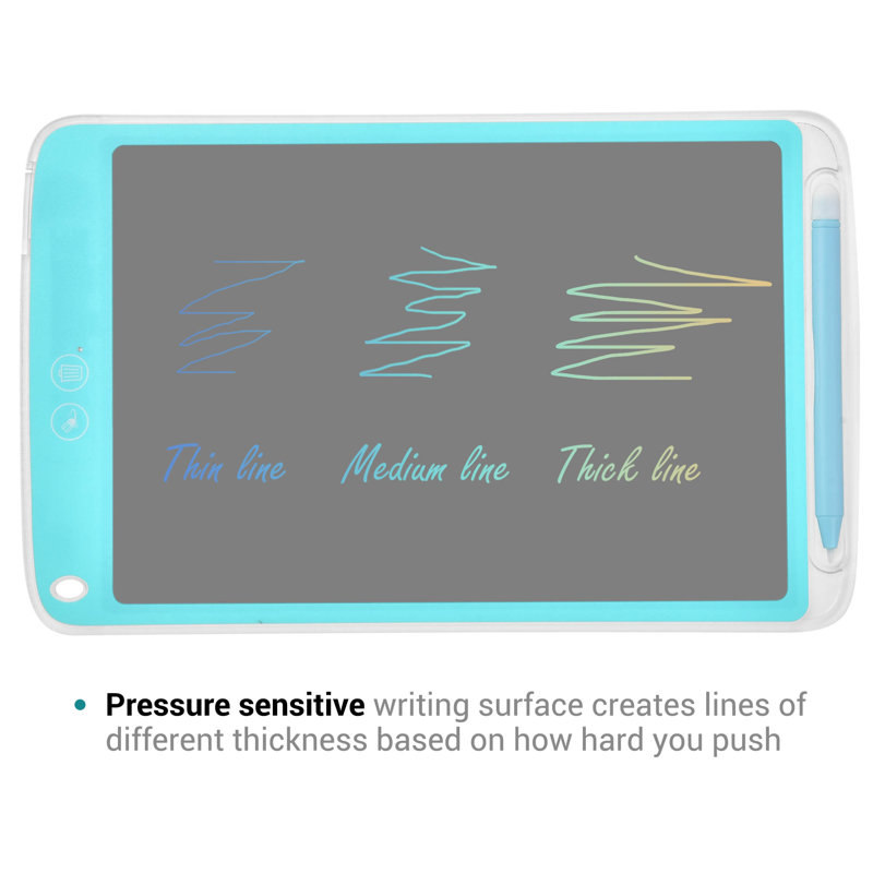Yescom No Vinyl Lap Board Plastic Interactive Whiteboard, Blue