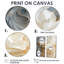Blanc et or Champagne Flow - Champagne, art encadré, ensemble de 2 décorations murales beige-1265683271-1265683268-1265683266