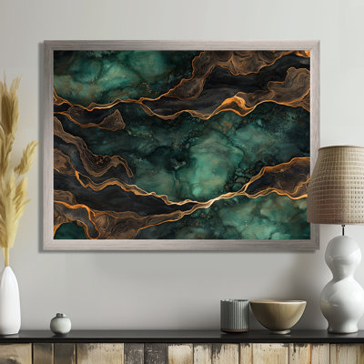 «Shimmering Dream Of Lakes Rivers», reproduction d'art sur toile