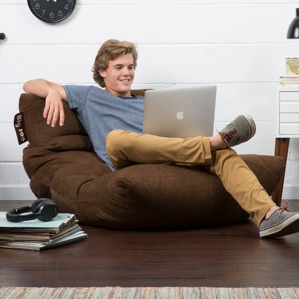 Comfort Research Big Joe Bean Bag Sofa & Reviews | Wayfair