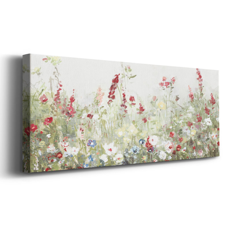 Sweet Spring Meadow sur toile, H 20 po x l 50 po x P 1,5 po