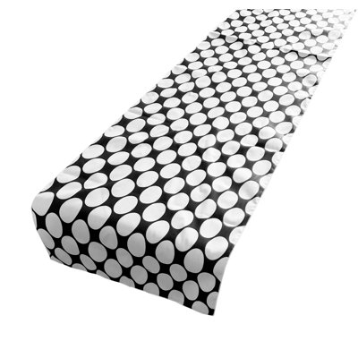 Large Circle Dots Print Table Runner
