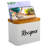 Recipe Box - White - 4"X6" Recipe Cards And Box Set - Durable Recipe Card Box With Thicker Metal - Includes 25 Cards And 10 Dividers