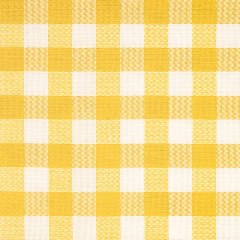 Anthelme Semi Sheer French Door Curtain Single Panel, Yellow, 25" W x 72" L