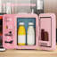 PULUOMIS Mini Fridge 10m³ L Mini Fridge with Freezer-135866284-135866286