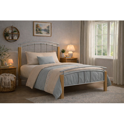 Solid Wood Bed