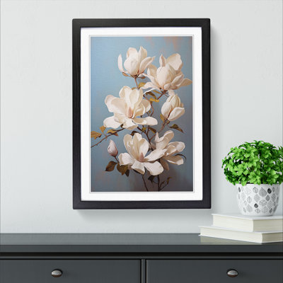 Magnolia Flower Romanticism No.2 Framed Print