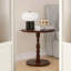 Table ronde 23 po brun noyer-148261201
