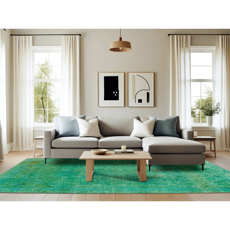 Abstract Indoor Rug, Rectangle 6' x 9'
