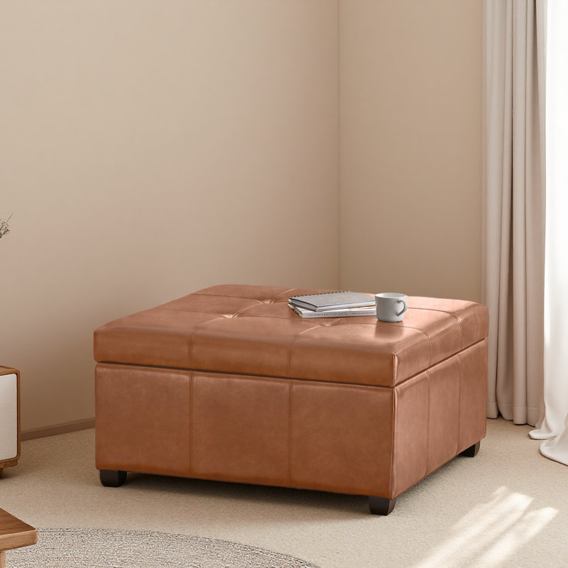 Tufted Storage Ottoman