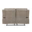 Causeuse inclinable double luxueuse 1pc