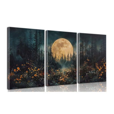 3 Piece Wrapped Canvas Print