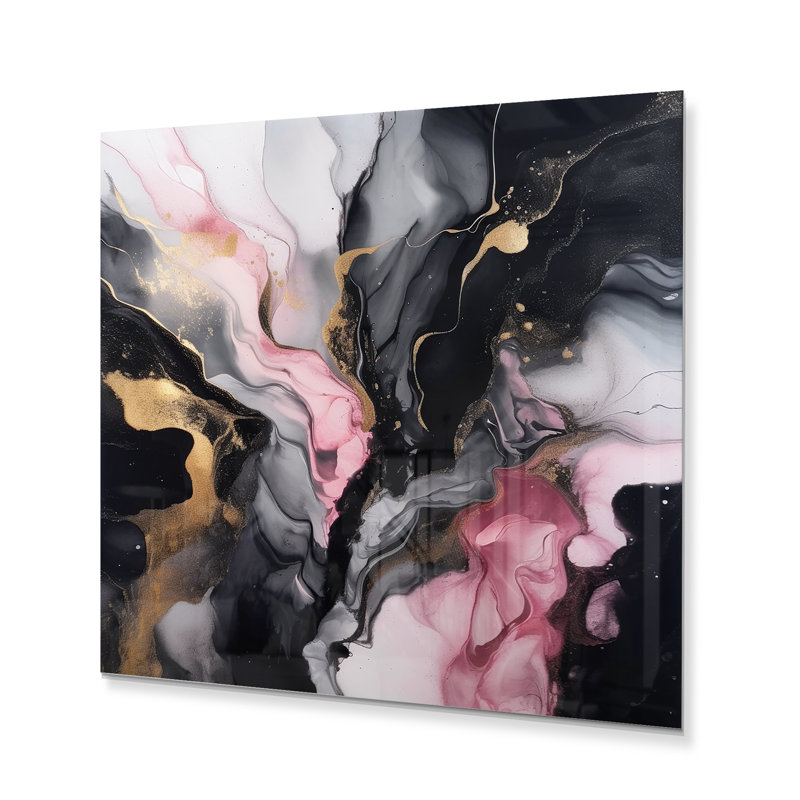 Décoration murale Marble Splash II, H 36 po x l 36 po x P 1 po