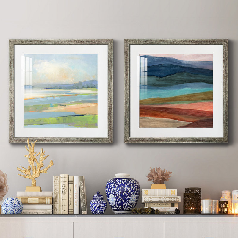 " Pastel Coast " 2 - Pieces