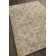Tapis de zone brune à la main noué la light Levine