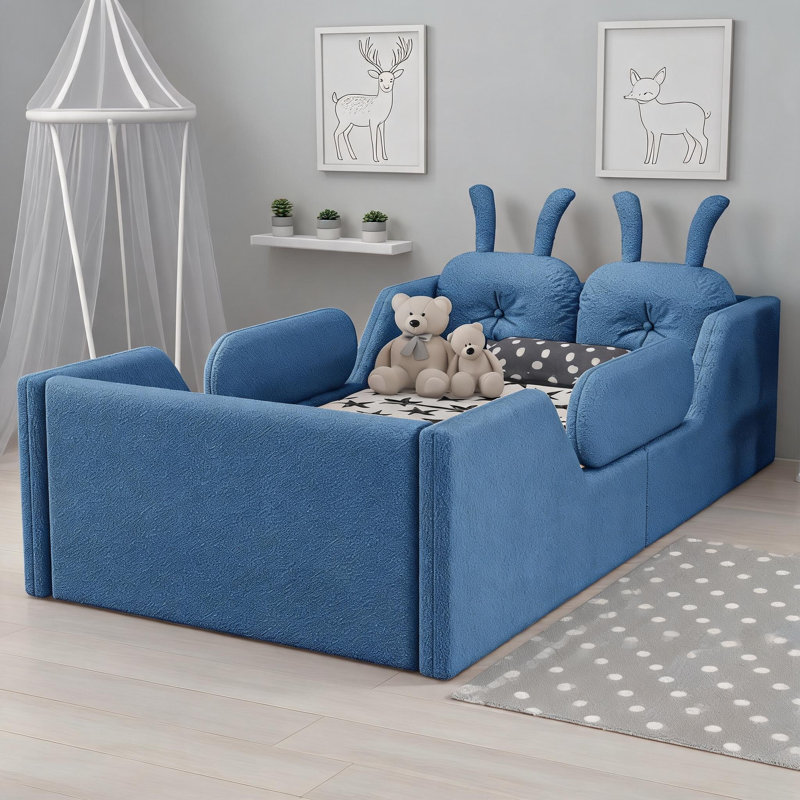 Lit plateforme tapissier Child-Safe