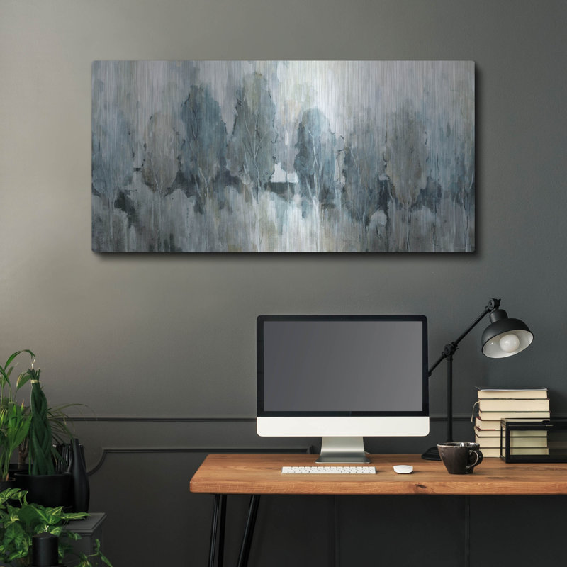 «Bright Indigo Groves» par Carol Robinson, H 24 po x l 48 po