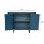 Armoire de rangement ovale 47 po avec 4 portes