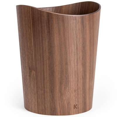 Manufactured Wood Open Waste Bin - 9L