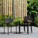 Anautica 4 - Person Teak Patio Dining Set with Rectangular Table