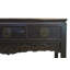 Bureau 3 tiroirs Antique avec repose-pieds glacé craquelé