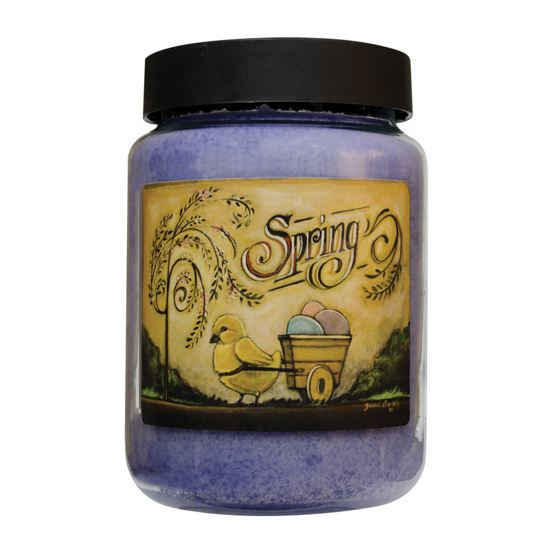 Chick & Wagon Jar Candle Lilac 26oz