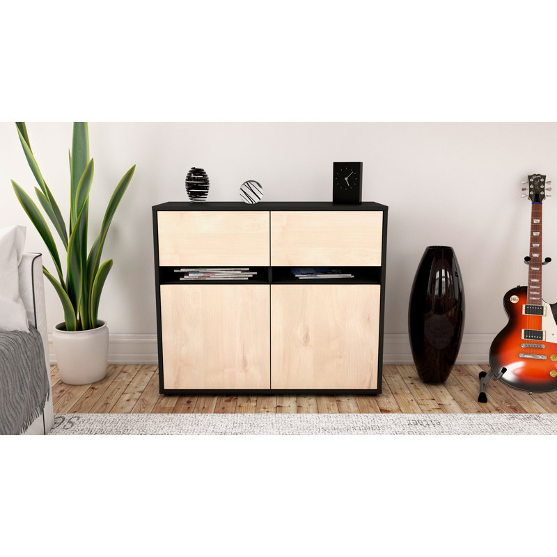 Racine 92cm Sideboard, Anthracite/Cedar