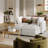 Somerdale Modern 4-Piece Armless Pit Sectional Sofa-1993060907