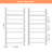 Phippen 2-pieces Nursery Floating Shelf, 43.7" H x 22.8" W Floating Bookcase-340183458
