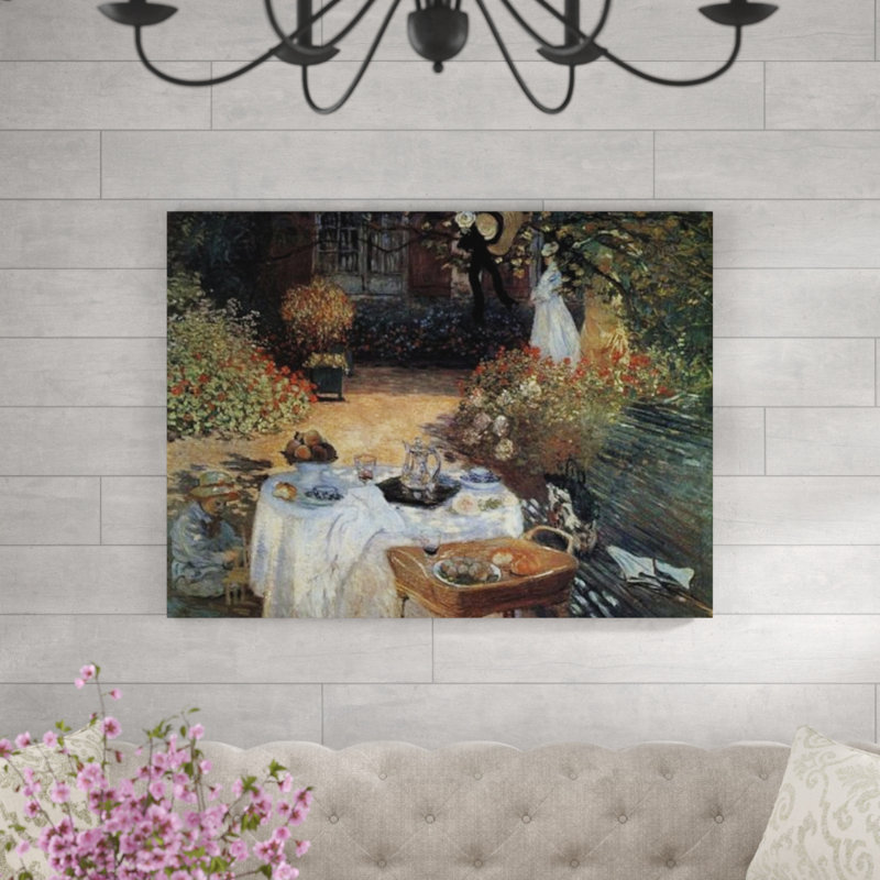 Claude Monet - Wrapped Canvas Painting, 60cm H x 80cm W x 1.8cm D