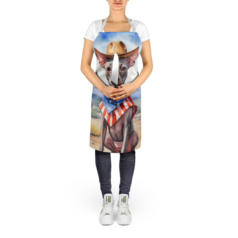 No Pattern Bib Apron