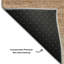 Tapis rayé de qualité supérieure lavable à la machine AMF1033-819608987