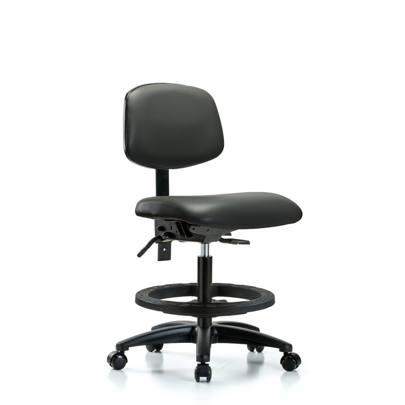 Chaise de travail Lacreesha, Non, Gris foncé