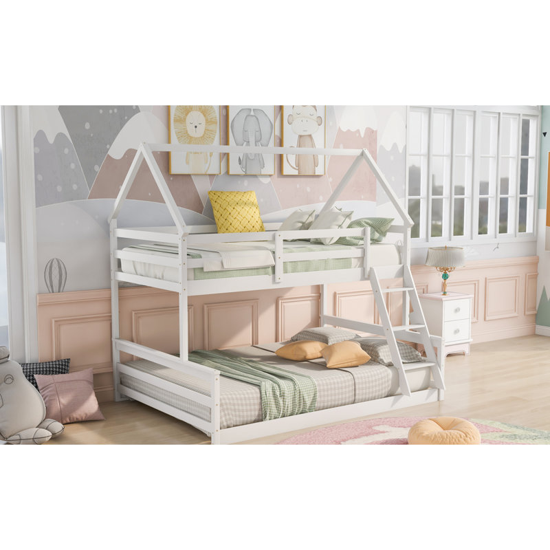Lits en bois peu encombrants au design multifonctionnel, simple sur double