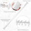 377cm Straight Shower Curtain Pole-124547264
