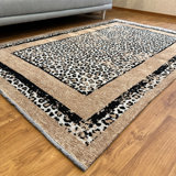 Tapis à motif de guépard et de léopard Alfa Rich Ailsa