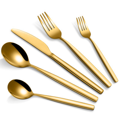 30-Piece Stainless Steel Silverware Set for 6 – Mirror Polished Flatware, Includes Forks, Knives, Spoons – Dishwasher Safe Cutlery for Home, Restaurant, Wedding, Party