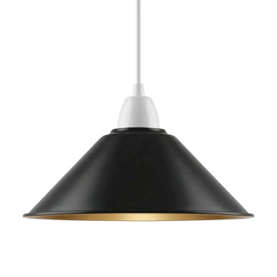 10cm H Metal Cone Lamp Shade